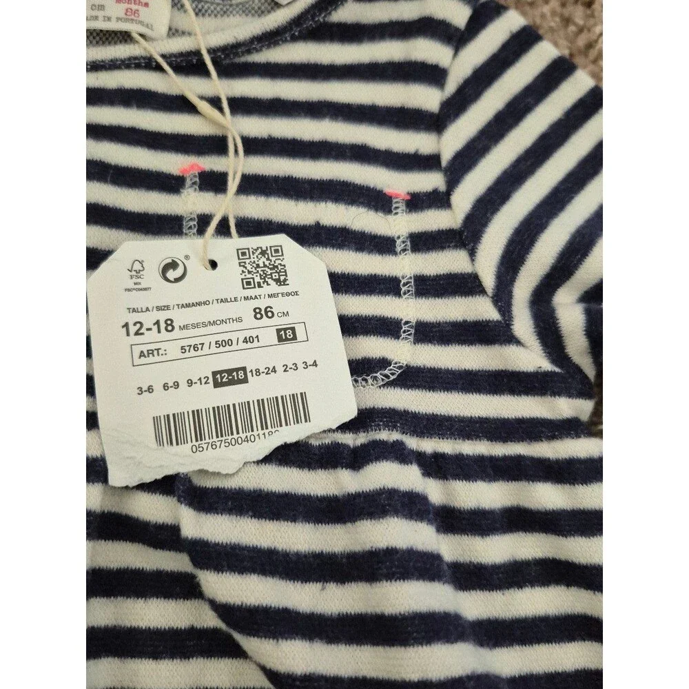 Zara baby girl dress size 12-18 months nwt
